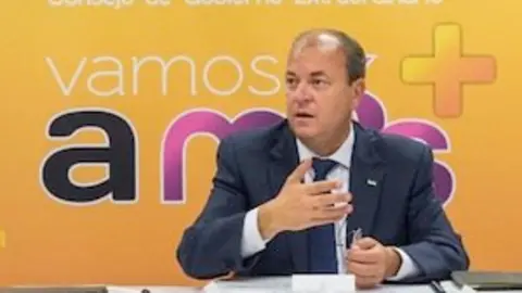 José Antonio Monago tras el Consejo de Gobierno de 8 de octubre