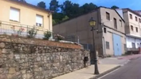Zona de ampliaci&oacute;n de la Residencia de Torre de Don Miguel