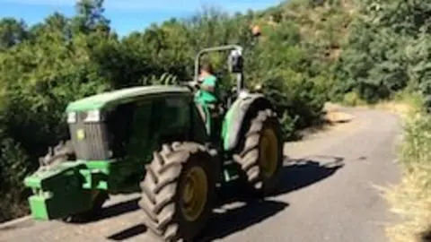 Tractor de Torre de Don Miguel
