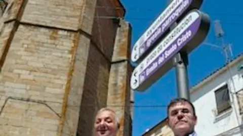 Jes&uacute;s Ba&ntilde;os y Antonio Corredera en Valverde
