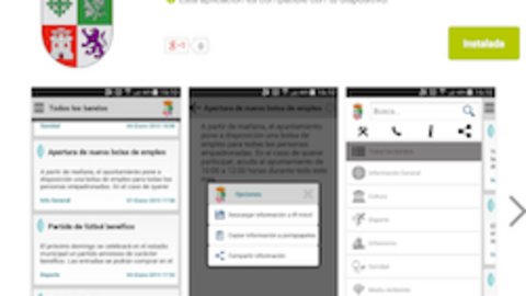 Aplicaci&oacute;n Valverde del Fresno Informa
