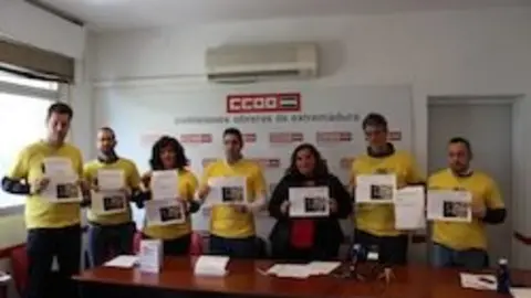Protesta de los bomberos forestales 