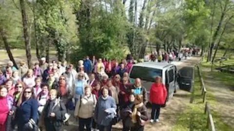 Participantes en el programa Extremadura en forma VICTOR CABRERA
