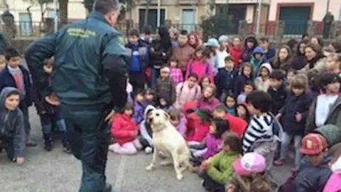 Exhibici&oacute;n de la Guardia Civil en Descargamar&iacute;a