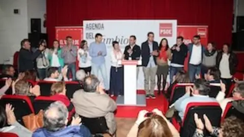Presentaci&oacute;n candidatura PSOE Moraleja elecciones mayo 2015