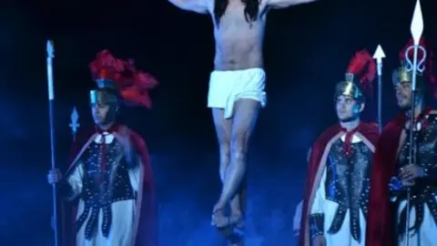 Jes&uacute;s clama respuestas. La Pasi&oacute;n. Torrecilla de los &Aacute;ngeles. JMRV