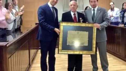 Juan Parejo Victorino Martín y Pedro Caselles