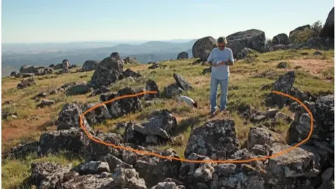 Yacimiento arqueol&oacute;gico en el Puerto de Castilla. &Aacute;lbum de JP P&Eacute;REZ