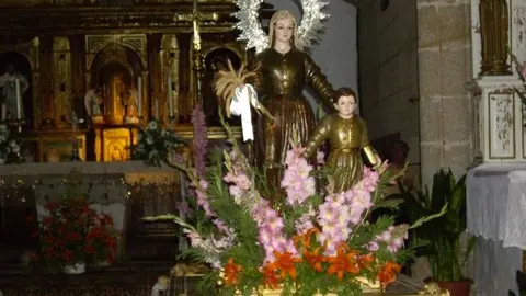 Santa Julita y Quirico. Una imagen de GOYO SERRANO