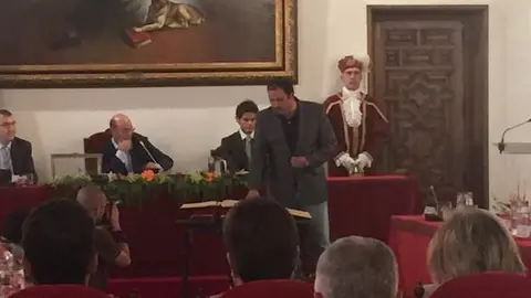 Alfonso Beltr&aacute;n promete el cargo el pasado 27 de junio
