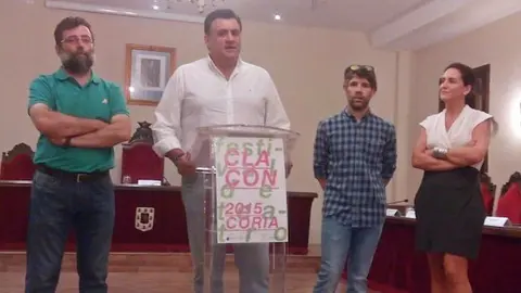 Presentaci&oacute;n de la tercera edici&oacute;n del Festival Clacon en Coria