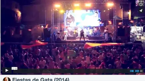 Fiestas de Gata en Honor a Santiago 2014. Un trabajo de JP FILMS