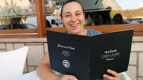 F&aacute;tima Carrasco, alma junto a Jos&eacute; A. Cano de Casa Laura