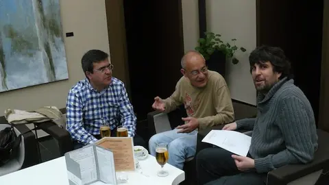 Antonio Corredera, Jos&eacute; Luis Mart&iacute;n Galindo y Eduardo Sanches Sanches