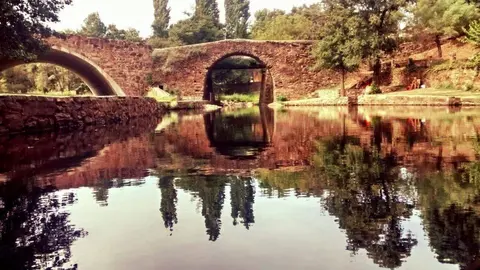 Piscina natural junto al camping de Gata. www.conalforjas.com