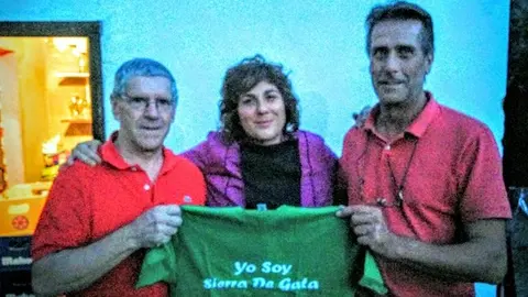 Antonio Corchero, Mamen Garc&iacute;a y Jos&eacute; Luis de Juan