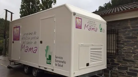 Unidad m&oacute;vil del SES para la detecci&oacute;n precoz del c&aacute;ncer de mama. www.sierradegatadigital.es