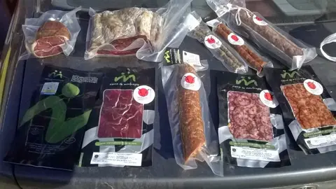 Productos de embutido wagyu iberico