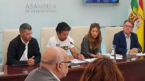 Eugenio Romero, Podemos, presidente de la Comisi&oacute;n de Investigacion sobre el Incendio de Sierra de Gata