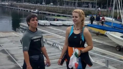 J&aacute;lama Mart&iacute;n y Sergio G&oacute;mez en Vigo
