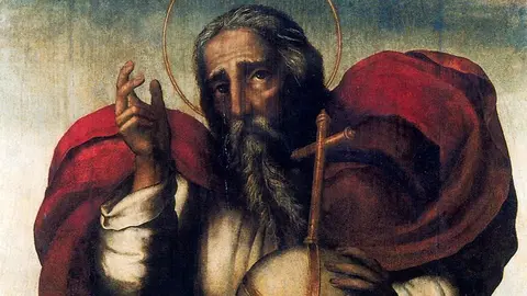 Padre Eterno de Luis de Morales. Iglesia de San Mart&iacute;n