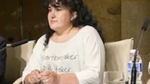 Roc&iacute;o P&eacute;rez, presidenta de la Mancomunidad de Municipios Sierra de Gata