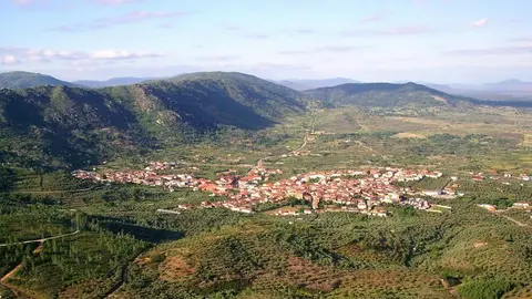 Vista de Cilleros