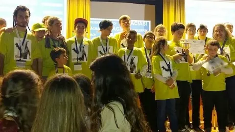 Roboswag en la FLL de Sevilla