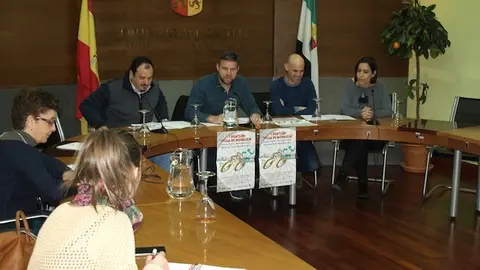 Presentación del I duatlón Villa de Moraleja en Cáceres