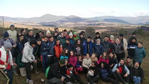 La familia Plantabosques en Sierra de Gata. VER&Oacute;NICA LOPO. ADENEX