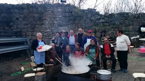 Los protagonistas de la Matanza en Santibáñez el Alto 2016