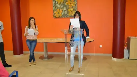 La galardonada en 2015 con el primer premio de relato corto Certamen Villa de Cilleros. CILLEROS NI MÁS NI MENOS