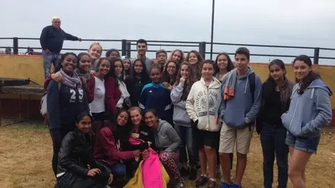 Estudiantres franceses de Isla Reunión visitan el Centro de Formación del Medio Rural de Moraleja 8