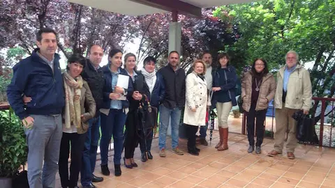 Participantes en la reunión sobre el II Foro de Innovación en el CFMR