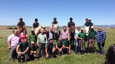 Foto de familia en El Espinel