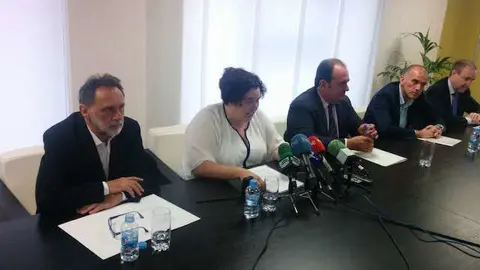 García Bernal durante la presentación de los VII premios Espiga de Oro