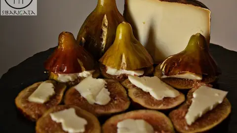 brevas con queso
