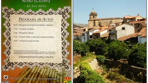 I Encuentro de Encajeras organizado por la asociaci&oacute;n Reverdeceremus en Acebo. Un &aacute;lbum de ANHER para Sierra de Gata Digital, el primer digital de la Sierra                               