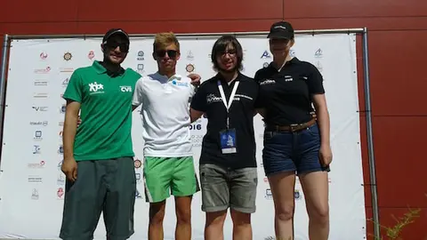 El equipo extremeño del CVB representando a España en el Campeonato del Mundo en Viana do Castelo