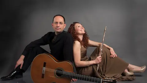 El dúo Cavatina actua en el XX Festival Internacional de Guitarra Ciudad de Coria