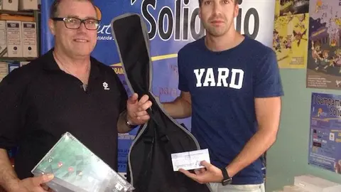 Ganador del sorteo solidario oganizado por Nutria