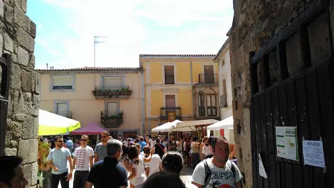 Visitantes en el Agosto Turístico de Coria