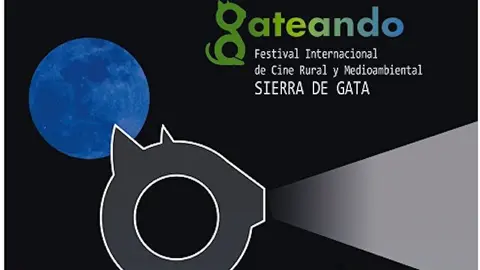 Cartel de la I Muestra Internacional de Cine Rural y Medioambiental Gateando