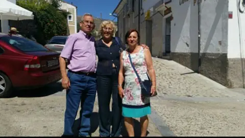 Manuela Carmena en Hoyos