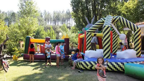 Actividades infantiles en el camping Sierra de Gata