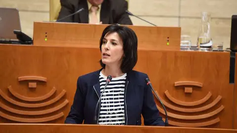 Esther Gutiérrez, consejera de Educación y Empleo de la Junta de Extremadura