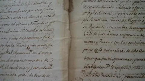 Escrituras antiguas. IMAGEN de la web todocolección.net