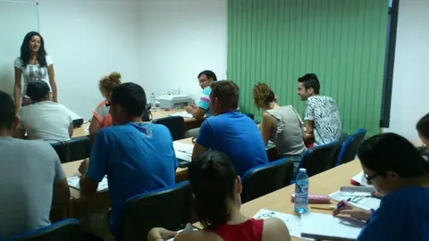Curso de Portugués impartido por ARIGATA en Moraleja. ARCHIVO