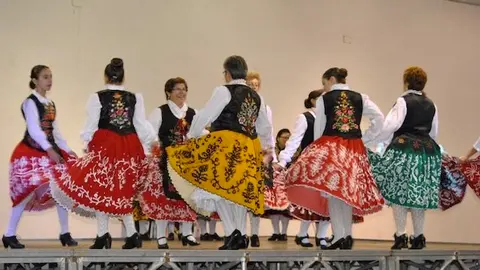 Grupo participante en el I Festival de Jotas de Cilleros