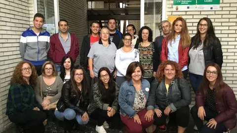 Participantes en la Lanzadera de Empleo de Moraleja